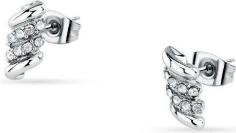 Image du produit Morellato Boucles d'oreilles en acier moderne avec cristaux Torchon SAWZ12
