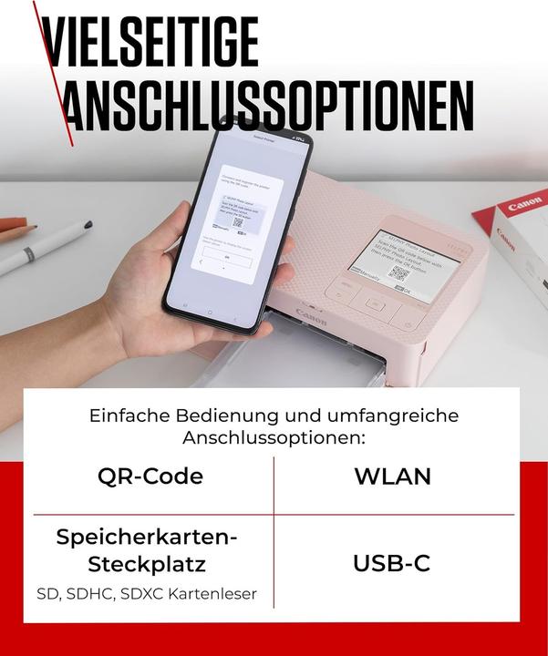 Actual product image Canon Selphy CP1500 (Ink, Colour)