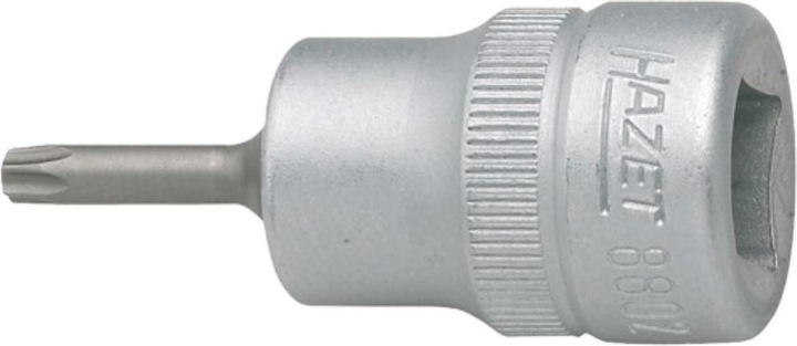 Produktbild HAZET Schraubendreher-Steckschlüsseleinsatz ∙ TORX 8802-T27 ∙ Vierkant10 mm (3/8 Zoll) ∙ Innen TOR…