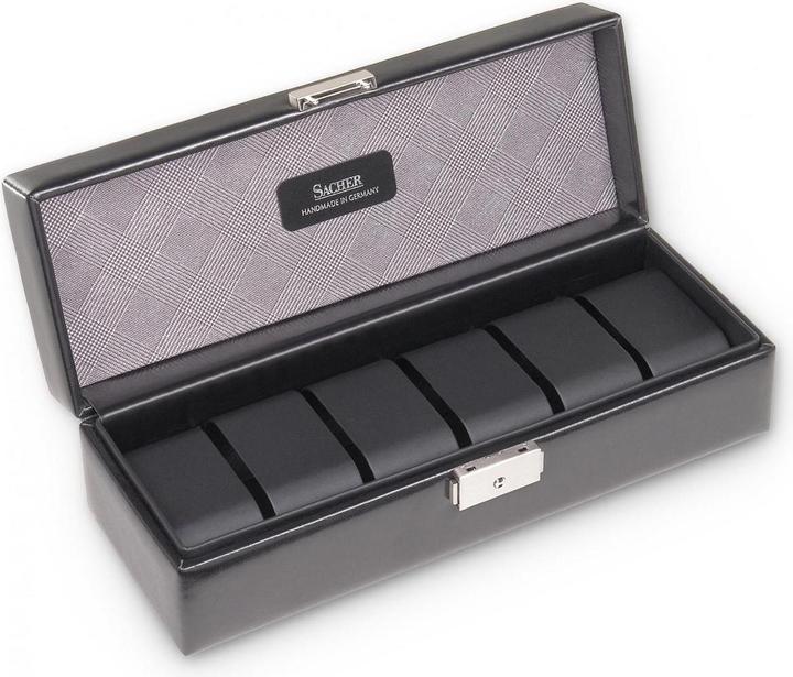 Produktbild Sacher 2017.511.2904N04 - Uhrenetui für 6 Uhren gents schwarz