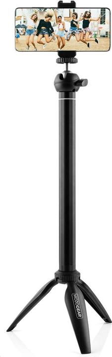 Mojogear Vlog Kit: Tripod Phone Holder/Selfie Stick (MG-25-39) (Plastic)