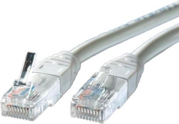 Actual product image Secomp ROLINE Patch Cable UTP, RJ45-RJ45 grey (CAT5e, 15 m)
