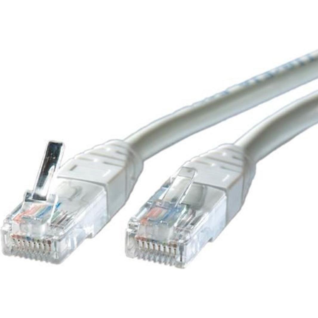Secomp Grigio Roline Cavo Patch Utp, Rj45-Rj45 (Cat5e, 15 M), Cavo Di Rete
