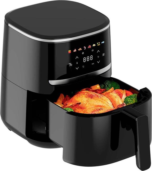 Productafbeelding Aeco COMPACT heteluchtfriteuse 1500 W Timerfunctie, antiaanbaklaag Zwak