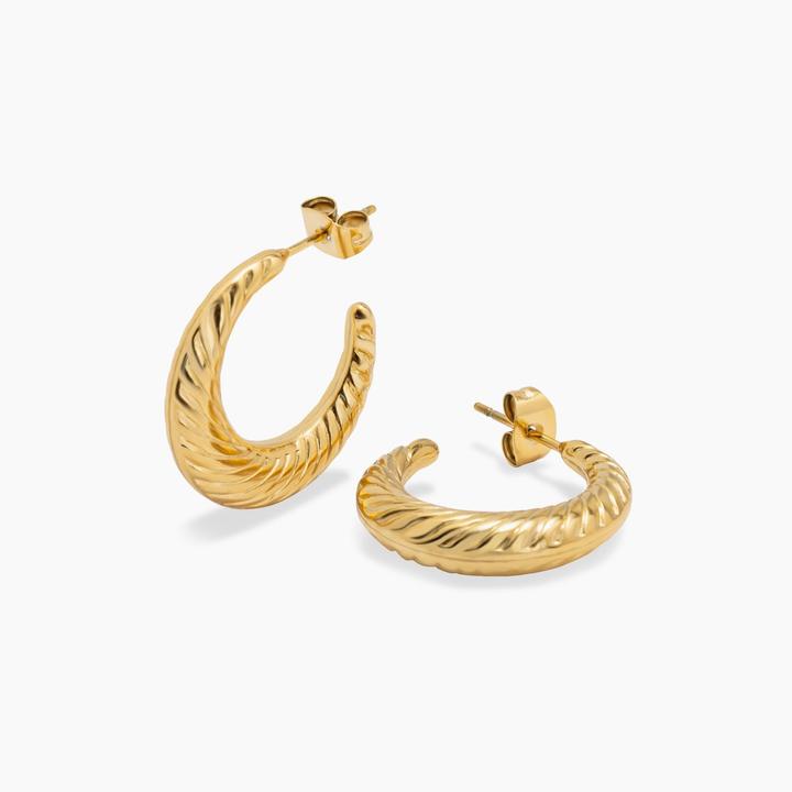 Produktbild Sensora Jewelry Moon Hoops Ohrringe (Edelstahl)