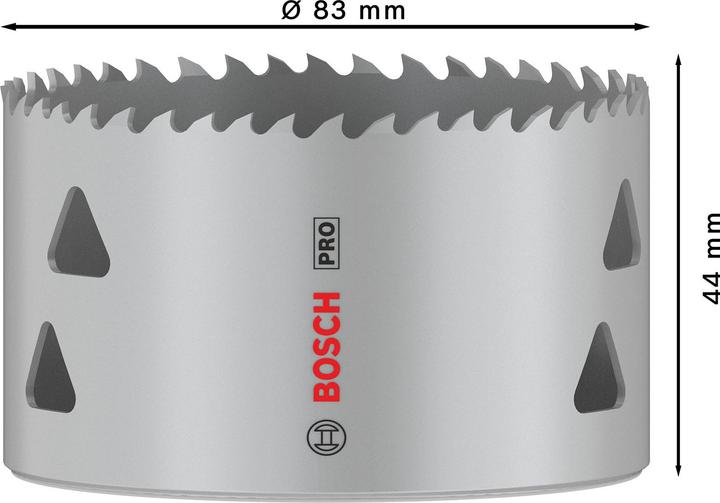Productafbeelding Bosch Professional Zubehör PRO Multimateriaal gatenzaag, 83 mm, met schroefdraad (83 mm)