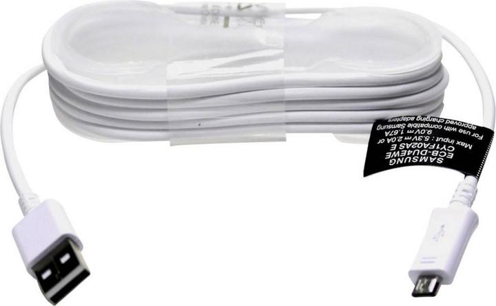 Produktbild Samsung ECBDU4EWE microUSB Ladekabel 1.5 m Weiss (1.50 m)