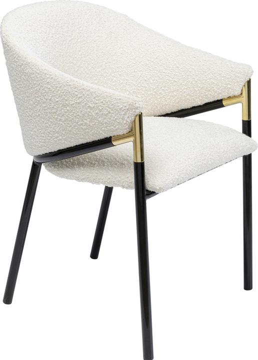 Actual product image Kare Design Armlehnstuhl Boulevard Weiss