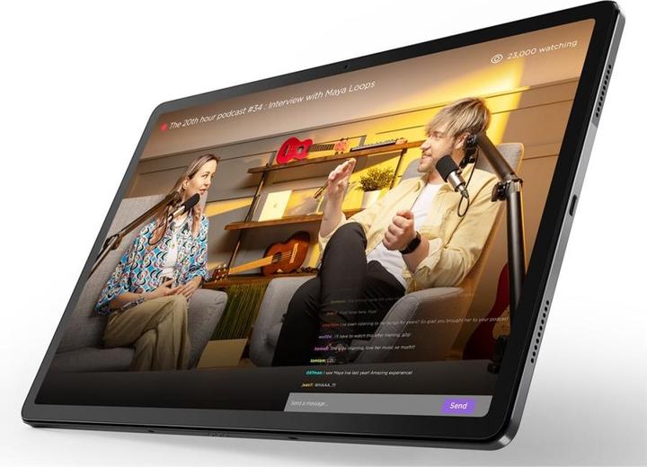 Actual product image Lenovo Tab P12 (WLAN only, 12.70", 256 GB, storm grey)