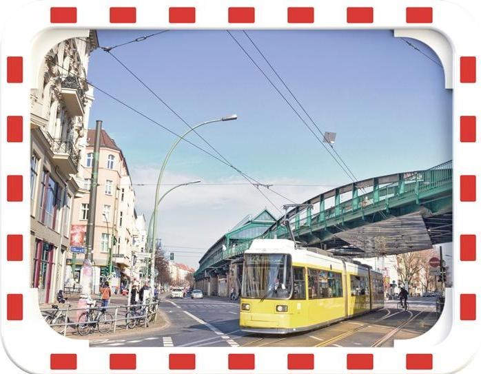 Immagine prodotto Dancop Specchio stradale H800xW1000mm in plastica, rosso/bianco 27m