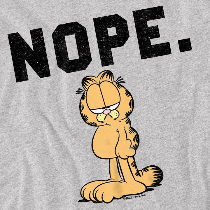 Immagine prodotto Garfield Nope Maglietta Uomo (M)