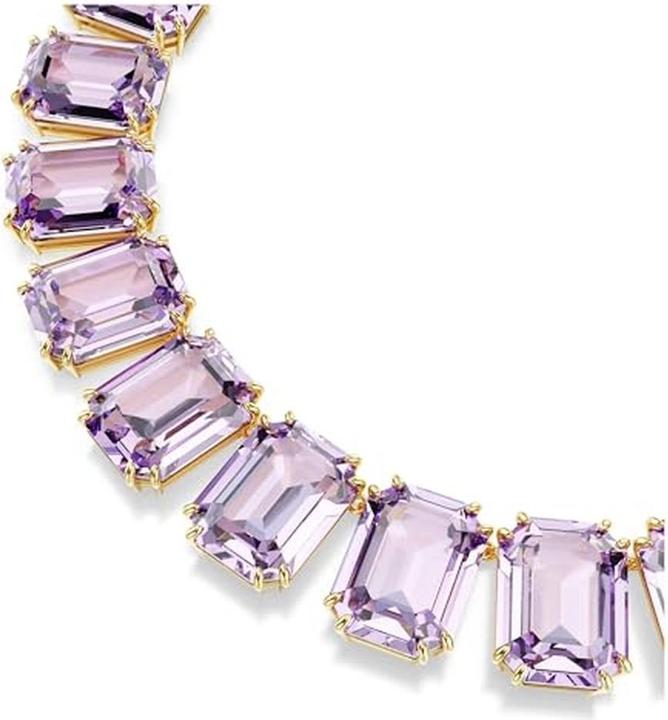 Immagine prodotto Swarovski Millenia Tennis Collection Purple Gold Top Layer (Placcatura color oro, 45 cm)