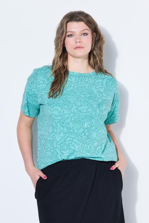 Produktbild Studio Untold T-Shirt, oversized, Flower-Print (46, 48)