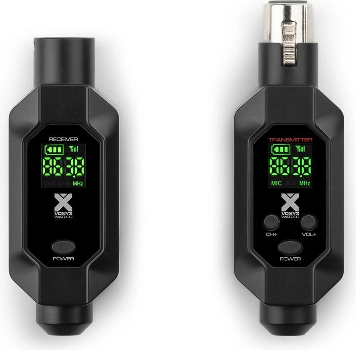 Image du produit Vonyx Système sans fil WAT200, principe de transducteur : aucun