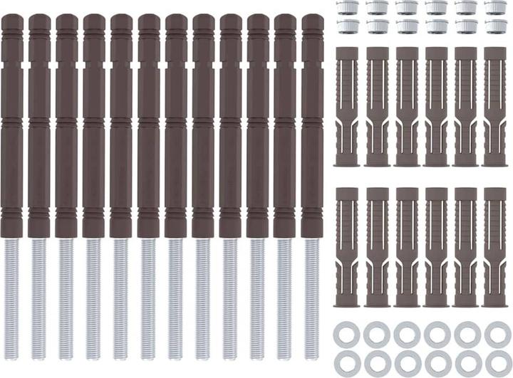 Actual product image vidaXL Schwebende Regalträger