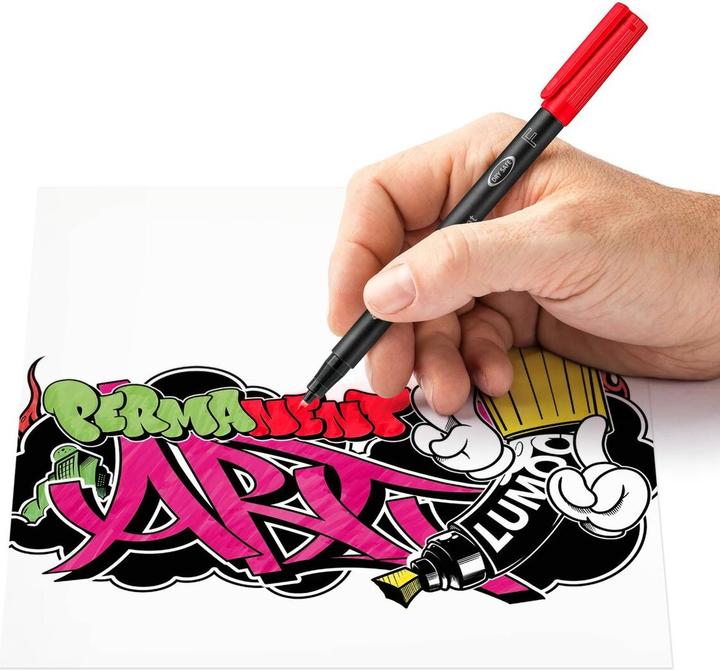 Produktbild Staedtler Lumocolor permanent pen 318 Permanent-Universalstifte F (6x)