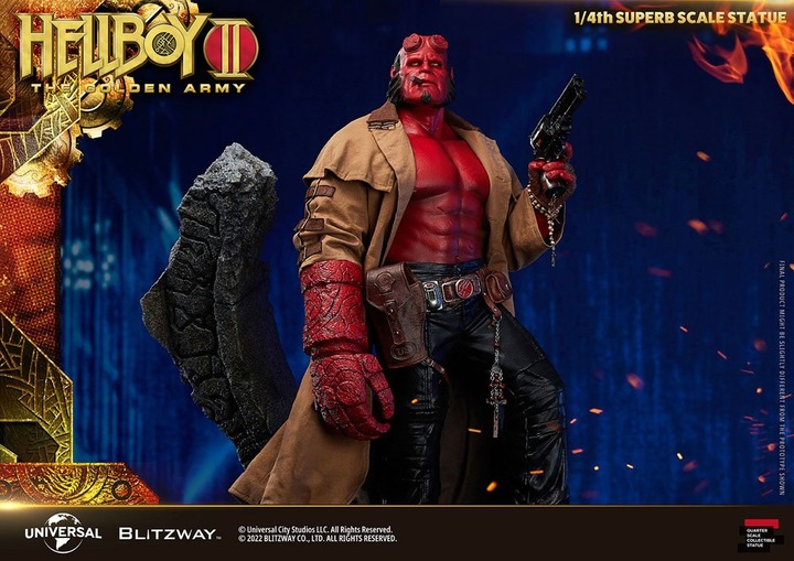 Produktbild Blitzway Hellboy 2 -The Golden Army “Hellboy” 1/4 Statue