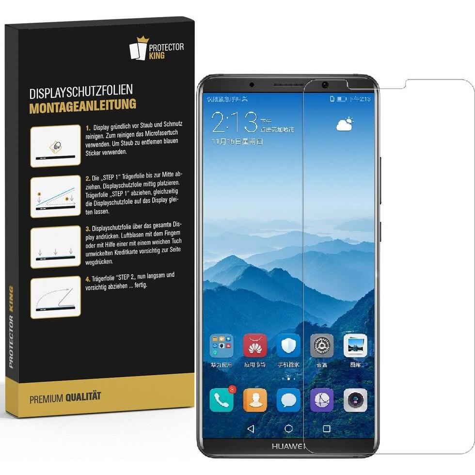 Thumbnail - Protectorking 2x Premium Displayschutzfolie 3D KLAR (2 Stück, Huawei Mate 10 Pro), Smartphone Schutzfolie