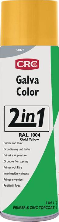 Etichetta energetica CRC Vernice antiruggine 2 in 1 (500 ml, Giallo dorato)