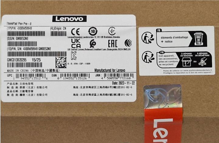 Produktbild Lenovo ThinkPad Pen Pro - 8
