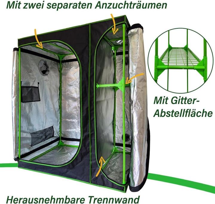 Actual product image Kingpower Grow-Zelt für Pflanzenzucht