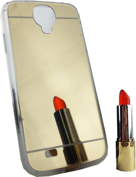 Actual product image König Design Mobile Phone Cover for Samsung Galaxy S4 Protective Case Backcover Bumper Cases Frame Gold (Samsung Galaxy S4)