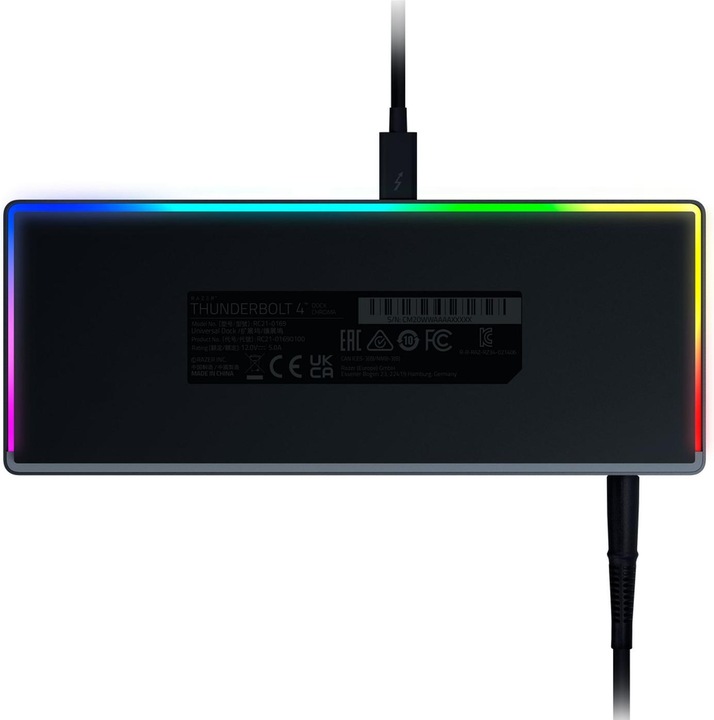 Produktbild Razer Thunderbolt 4 Dock (Thunderbolt, 9 Ports)