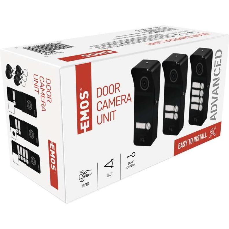 Emos, Campanello + Citofono, Videocamera a colori EM-10AHD RF-2