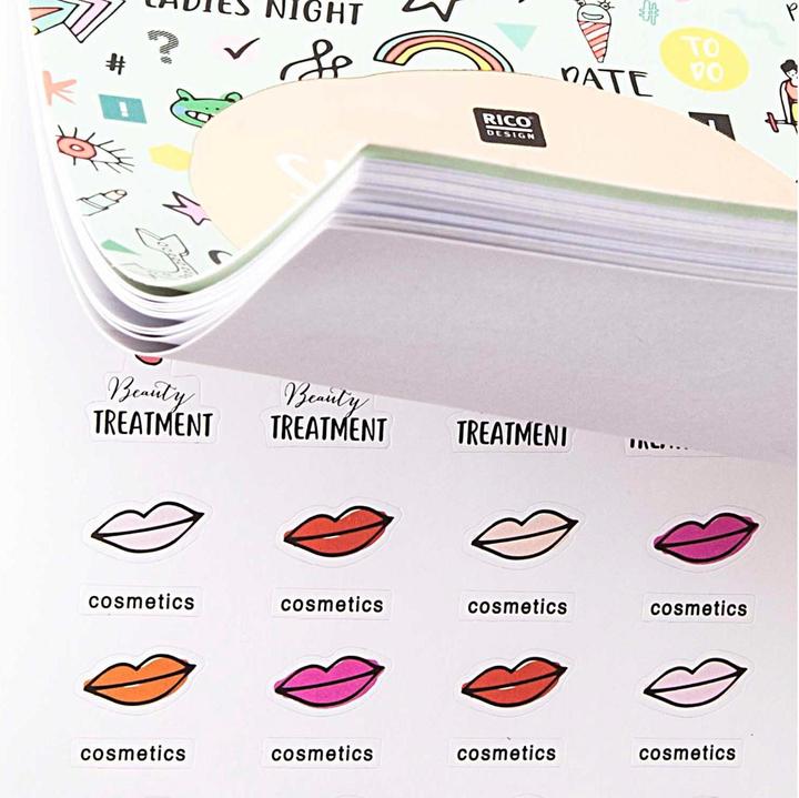Produktbild Rico Design Stickerbuch Super Cool