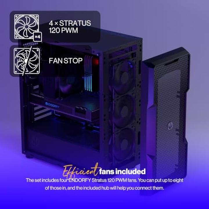 Produktbild Endorfy Regnum 400 Air EY2A008 (ATX, Mini-ITX, mATX)