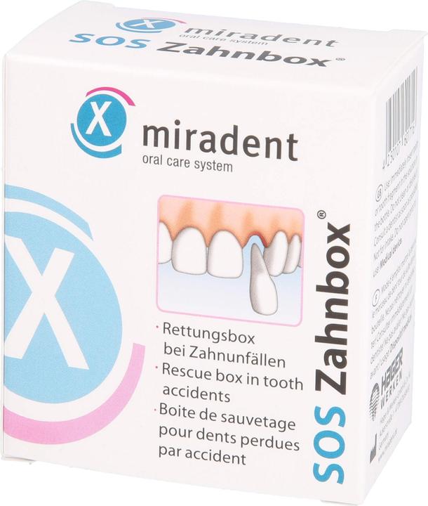 Produktbild Miradent Sos Zahnrettungsbox (Mundspülung)