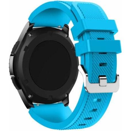 Thumbnail - Strap-it Silikonarmband (Silikon, Grit X), Uhrenarmband, Blau