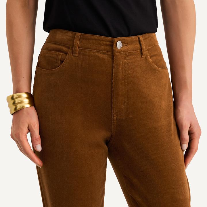 Actual product image Anne Weyburn Corduroy trousers with stretch (36)