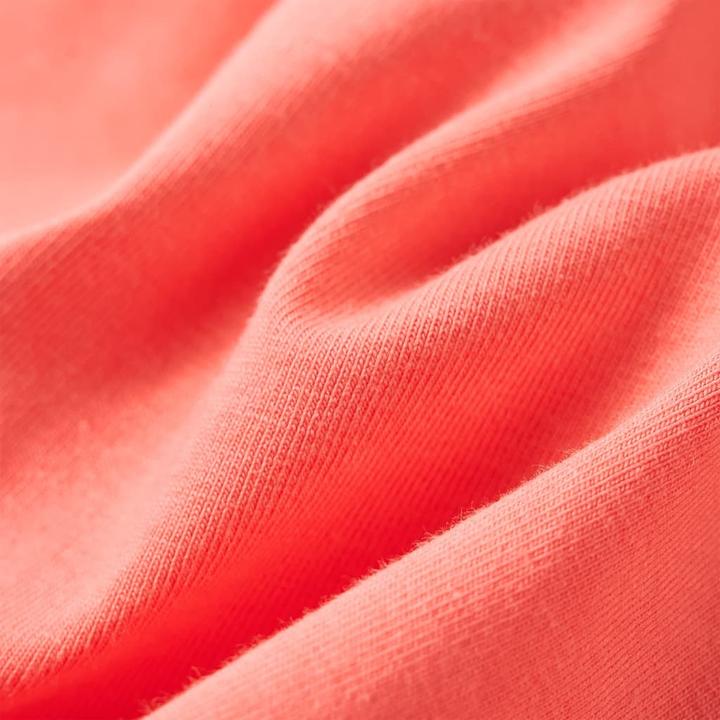 Produktbild vidaXL Kinder-T-Shirt Korallenrosa 128,Material: 95 % Baumwolle. 5 (128)