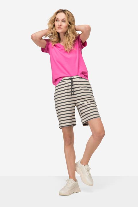 Actual product image Laurasøn Jogging-Shorts, Sweat, Streifen, Elastikbund (S)