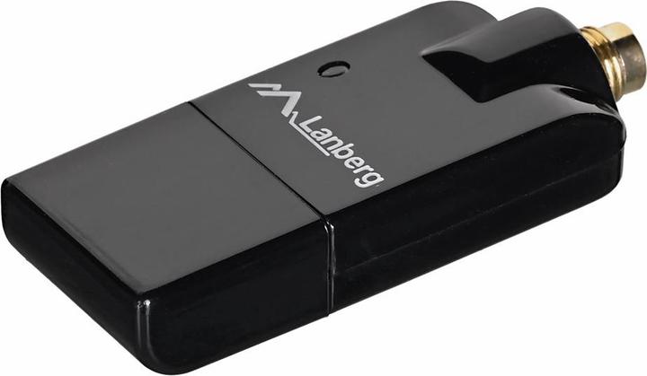 Produktbild Lanberg NC-0300-WIE Netzwerkkarte Ethernet / WLAN (USB, RJ45 (1x))