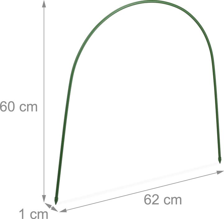 Actual product image Relaxdays 6x tunnel arches