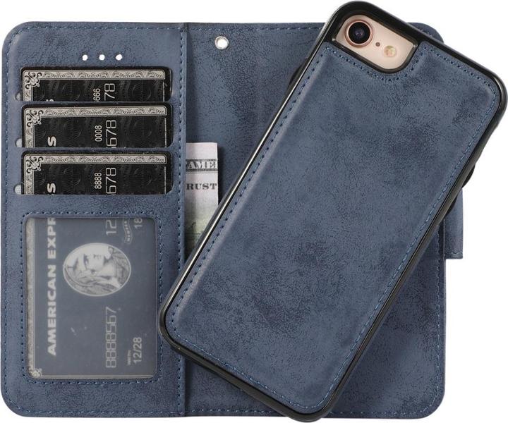 Actual product image Cover-Discount iPhone SE / 8 / 7 - case with back cover combo dark blue (Apple iPhone 7, Apple iPhone 8)