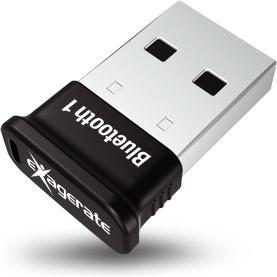 Hamlet Baby Bluetooth usb Klasse 1 Adapter, 50 Meter Farbe schwarz, Bluetooth Audio Adapter, Schwarz