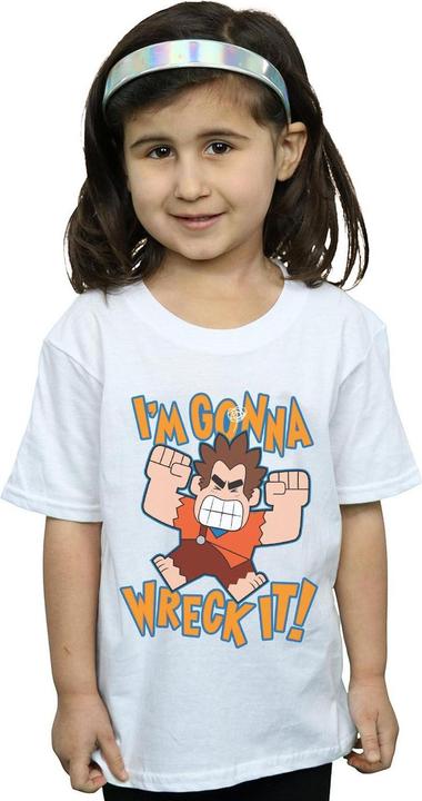 Produktbild Disney Wreck It Ralph I'm Gonna Wreck It TShirt Mädchen (128)