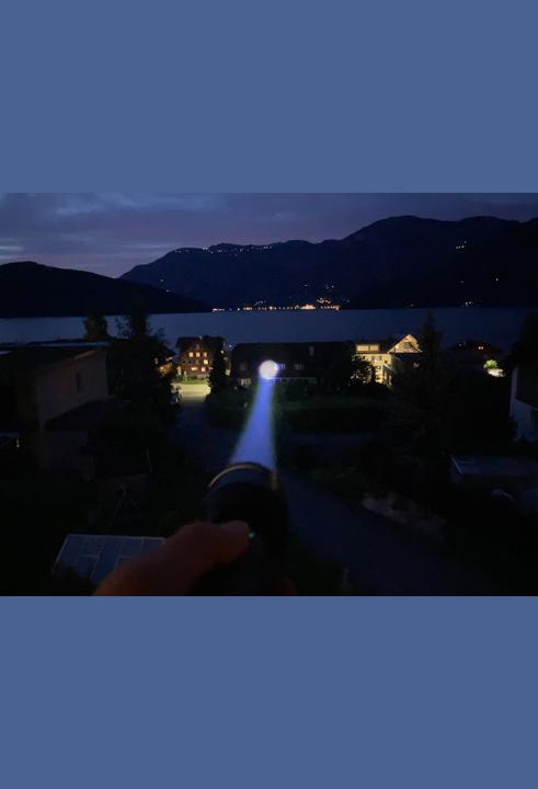 Produktbild Nordride Taschenlampe LED Spot Long Range R, 1100 Lumen, IP65, USB-C (21.90 cm, 1100 lm)