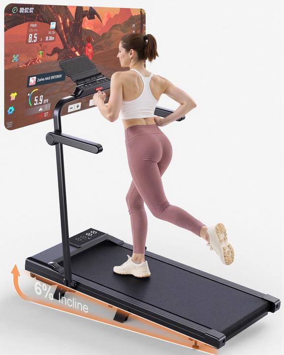 Image du produit Superun Walking Pad mit Steigung & App-Steuerung