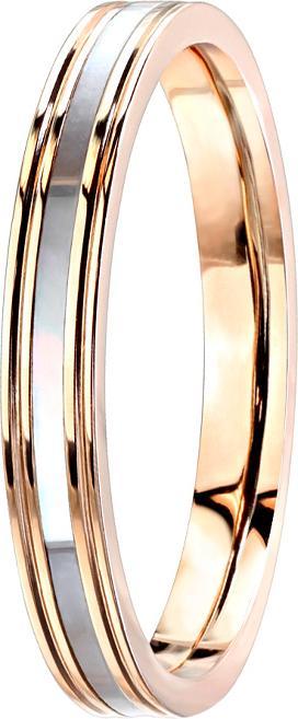 Produktbild Star Piercing Ring rosegold Perlmutt Streifen (52, Stahl)