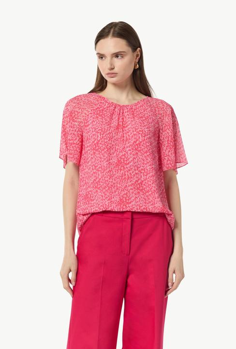 Produktbild Comma Bluse Chiffon-Bluse mit All-over-Print (36)
