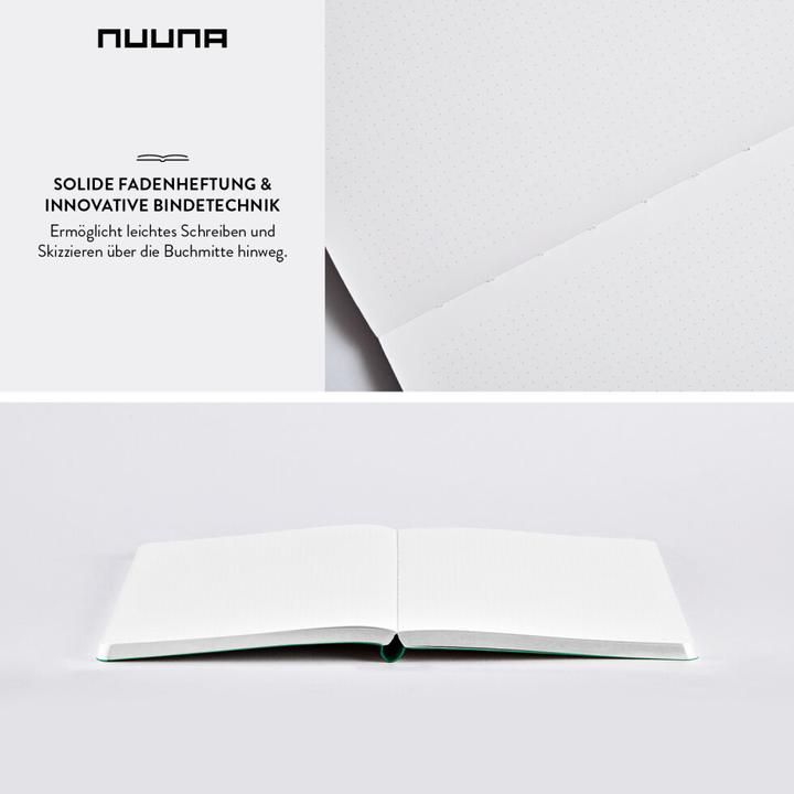 Immagine prodotto Nuuna Dream Boat M, smeraldo (13,5 x 20 cm, Punteggiato, Copertina rigida)