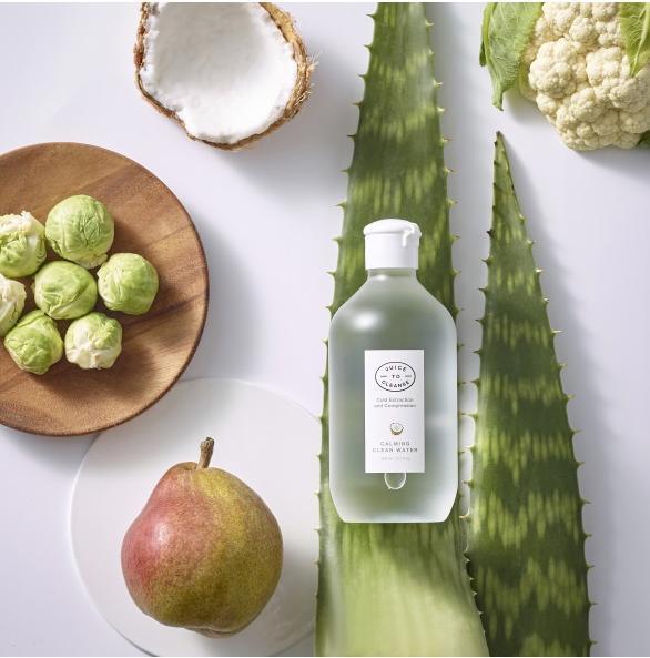 Image du produit Juice to Cleanse Eau propre calmante (Lingettes nettoyantes pour le visage, 300 ml)