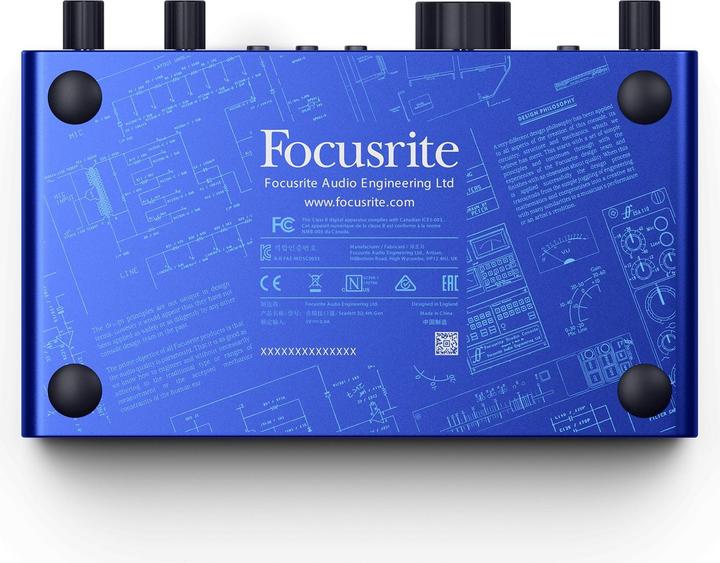 Actual product image Focusrite Scarlett 2i2 Anniversary Ed (USB)