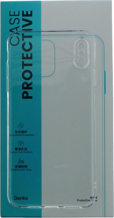 Actual product image Benks Ultra-thin protective case iPhone XS Max - Transparent (Apple iPhone XS Max)