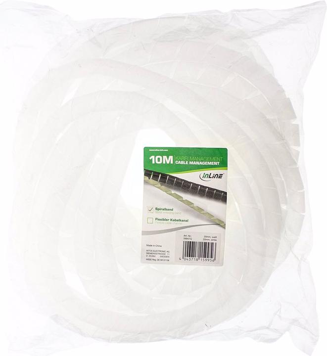 Actual product image InLine Spiral belt (Cable spiral hose, 10000 mm)