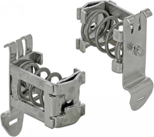 Produktbild Delock Schirmklemme 4 - 13.5mm für Hutschiene/DIN Rail
